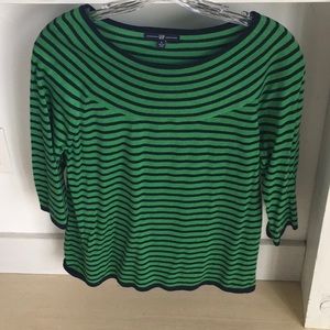 Gap 3/4 sleeve light weight cotton top